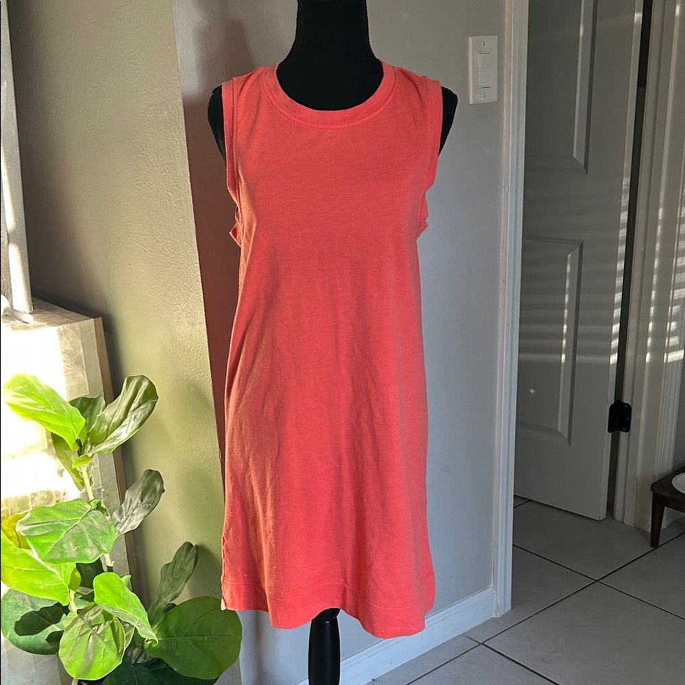 Lou & Grey Sleeveless Coral Tank Dress